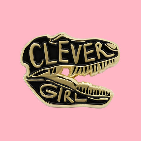 Jurassic Park Clever Girl Pin (2 Designs)