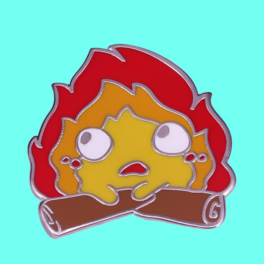 Howl's Moving Castle Calcifer Pin