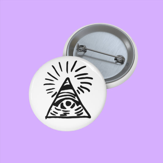 Life is Strange All Seeing Eye Pin Buttons