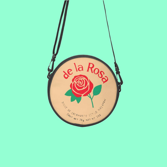 De La Rosa Marzipan Round Satchel Bags
