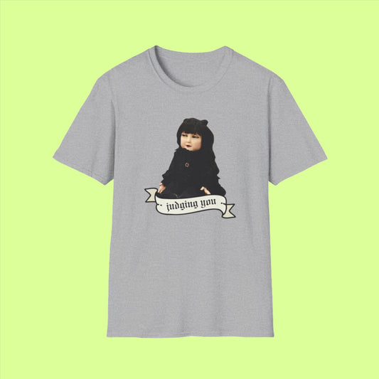 Judging You - What We Do In The Shadows Little Nadja Doll Unisex Softstyle T-Shirt