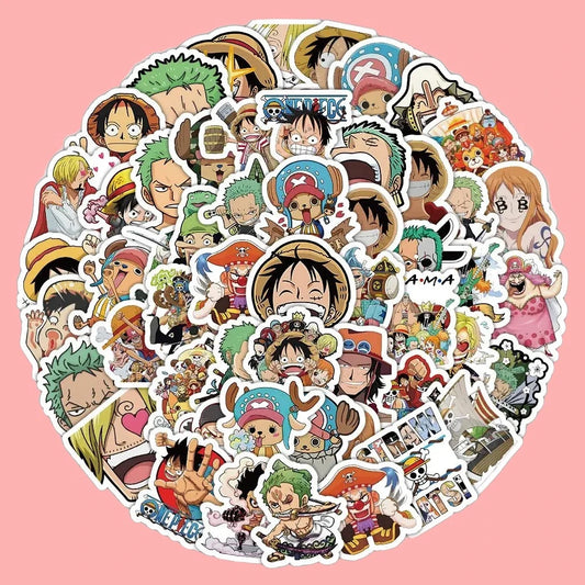 10/50/100 One Piece Sticker Packs