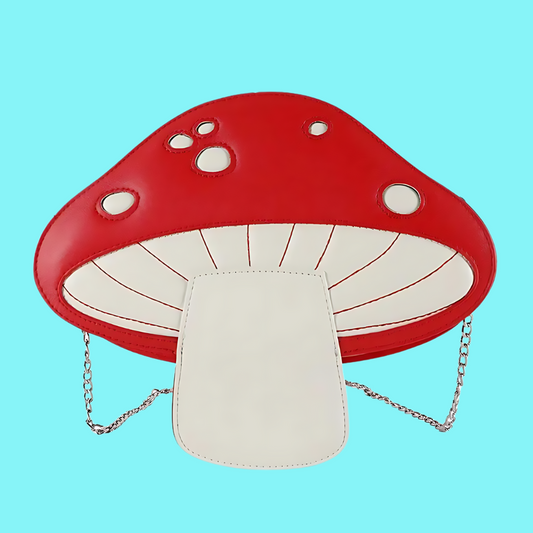 Red Toadstool Mushroom Shoulder Bag