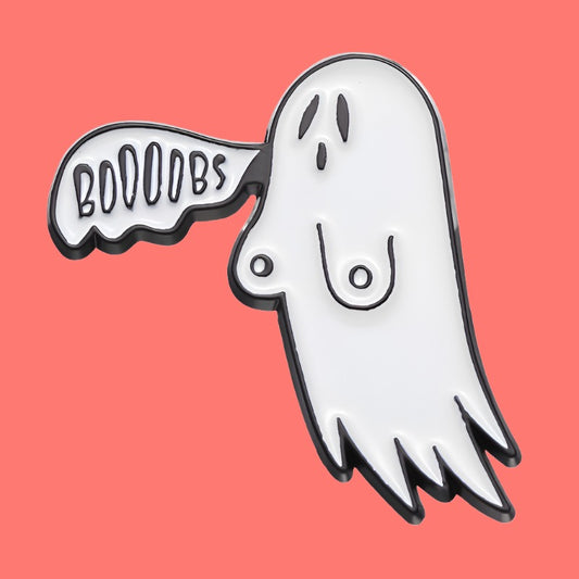 Boooobs Ghost Pin