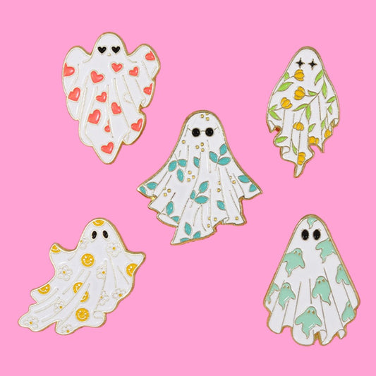 Pretty Little Ghost Pins (Multiple Designs Available)