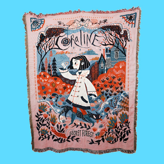 Coraline Throw Blanket