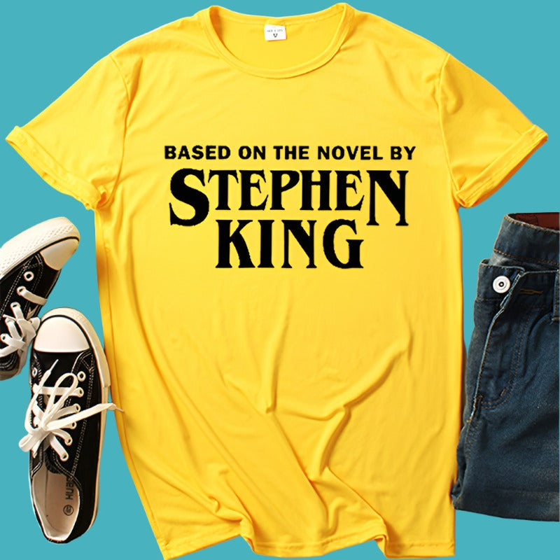 Based on the Novel by Stephen King Shirt (Multiple Colors)